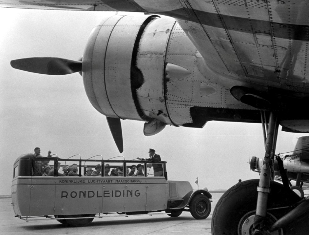 KLM Rondleiding in de 30-er jaren